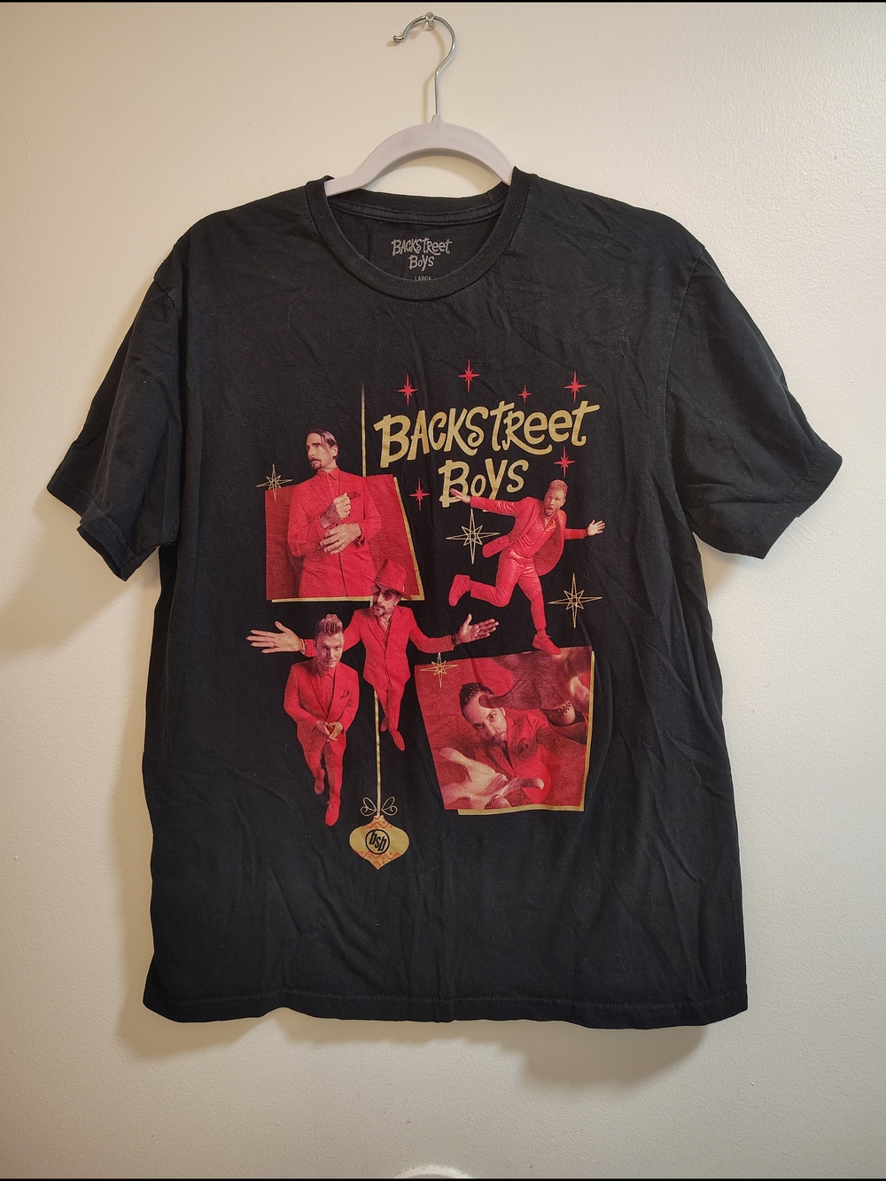 Black Backstreet Boys Graphic Tee